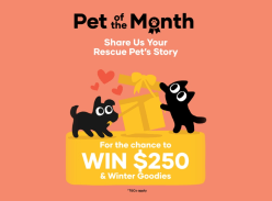 Win $250 Petbarn Gift Voucher & $100 Winter Goodies - Petbarn