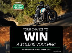 Win a $10K Peter Stevens Voucher