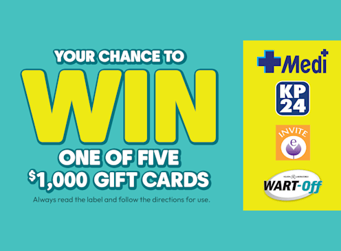 Win a Share of $5k with Pharmacare - Chemist Warehouse