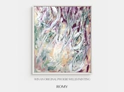 Win a Phoebe Willis Original Painting on Canvas