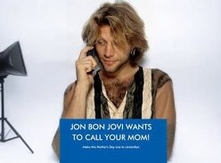 Win a Phone Call from Jon Bon Jovi for your Mother