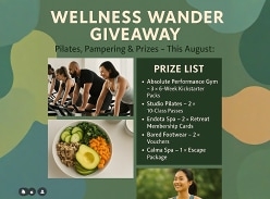 Win Pilates, Pampering & Prizes