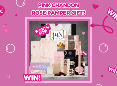Win a Pink Chandon Rose Pamper Gift Set - Dishmatic