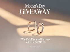 Win Pink Kimberley Annabelle Earrings - Pink Kimberley Diamonds