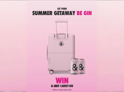 Win 1 of 4 Suitcase with Pink Gin Soda and Drinks Packages - Vodka Soda