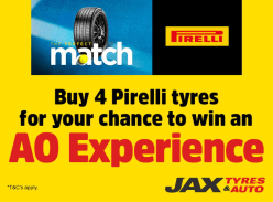 Win 1 of 3 Exclusive Pirelli Australian Open Experiences