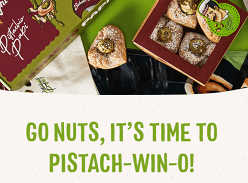 Win 1 of 50 Pistachio Danish Merch Prize Packs