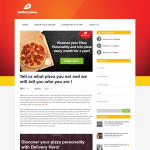 Win Pizza Every Month for a Year - Delivery Hero
