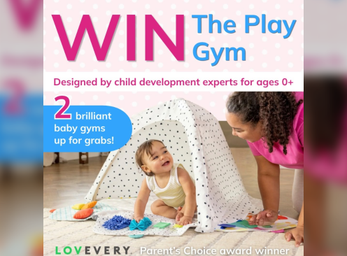 Win 1 of 2 Play Gyms from Lovevery Australia - KindiCare