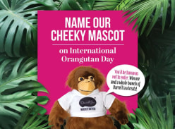 Win 1 of 3 Plush Orangutans & a Stash of Darrell Lea Treats