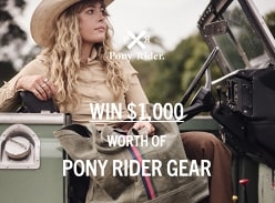 Win $1K Pony Rider GEAR