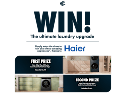 Win Premium Haier Laundry Appliances - Carlton Football Club