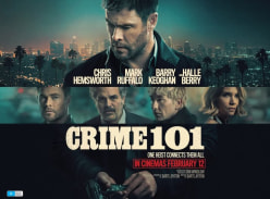 Win 1 of 15 Preview Double Passes to see Crime 101 - ReviewBrisbane