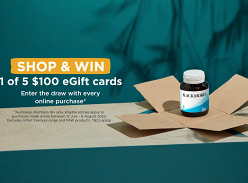 Win 1 of 5 $100 Prezzee Smart Gift Card