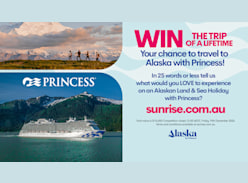 Win the Ultimate Princess Land & Sea Holiday in Alaska