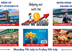 Win a Prize Every Day for Five Consecutive Days