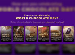 Win a Prize Pack of your Choice - Cadbury