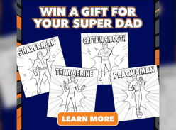 Win a Prize for your Super-Powered Papa - Shaver Shop