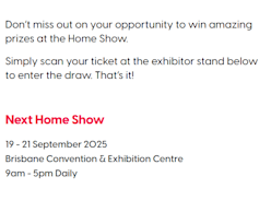 Win Amazing Prizes at the Home Show