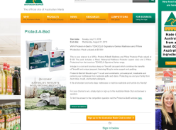Win Protect-A-Bed's TENCEL® Signature Series Mattress and Pillow Protection Pack