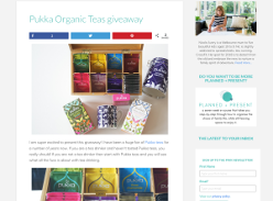 Win Pukka Organic Teas