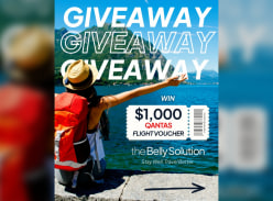 Win a $1K Qantas Flight Voucher & a Twin Pack of the Belly Solution - The Belly Solution