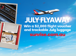 Win a $2K Qantas Vouchers & 2 July Suitcases