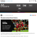 Win Queensland Reds Tickets