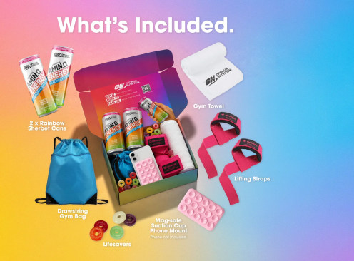 Win a Rainbow Sherbet Prize Pack - Optimum Nutrition