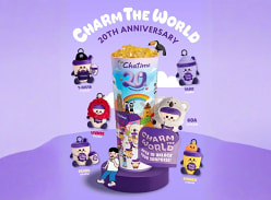 Win 1 of 20 Rare Platinum Charms & Free Chatime for a Year