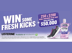 Win 1 of 250 $200 Rebel Gift Card