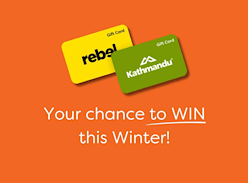 Win a $1K Rebel Sport or $500 Kathmandu Gift Card
