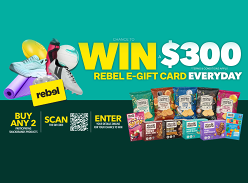 Win 1 of 28 $300 Rebel Voucher