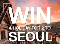 Win Return Economy Flights for 2 People to Seoul