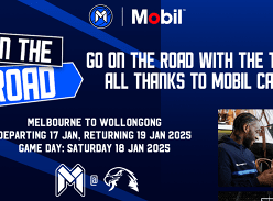 Win Return Flights for 2, 2 Nights Hotel, Dinner, & Tickets to Hawks Vs Melbourne United