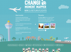 Win return flights for you and a friend to South East Asia