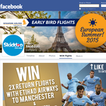 Win return flights to Manchester with Etihad Airways to watch the soccer!