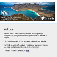 Win return flights to Tasmania for you and a friend