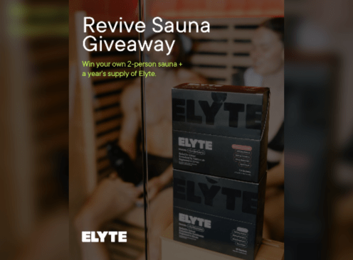 Win a Revive Sauna + a Years Supply of Elyte - ELYTE Hydration Powder