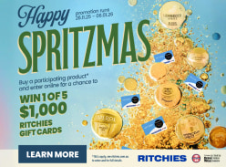 Win 1 of 5 $1K Ritchies Cards - Ritchies