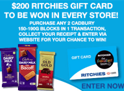 Win a $200 Ritchies Gift Card in Every Store - Ritchies