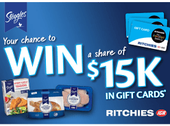 Win 1 of 15 $1K Ritchies Gift Cards