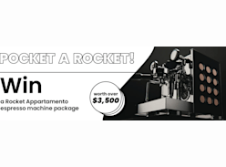 Win a Rocket Appartamento Home Espresso Machine Package