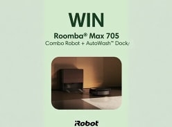 Win a Roomba Max 705 Combo Robot & Autowash Dock