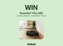 Win a Roomba® Plus 505 Combo Robot & Autowash™ Dock