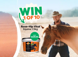 Win 1 of 10 Rose-Hip Vital Equine Tubs - Rose-Hip Vital