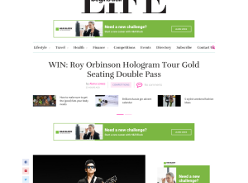 Win Roy Orbinson Hologram Tour Gold Seating Double Pass