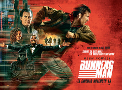 Win 1 of 3 the Running Man Double Passes
