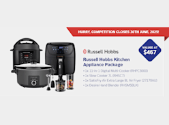 Win a Russell Hobbs Kitchen Appliance Pack