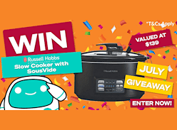 Win a Russell Hobbs Master Sous Vide Slow Cooker